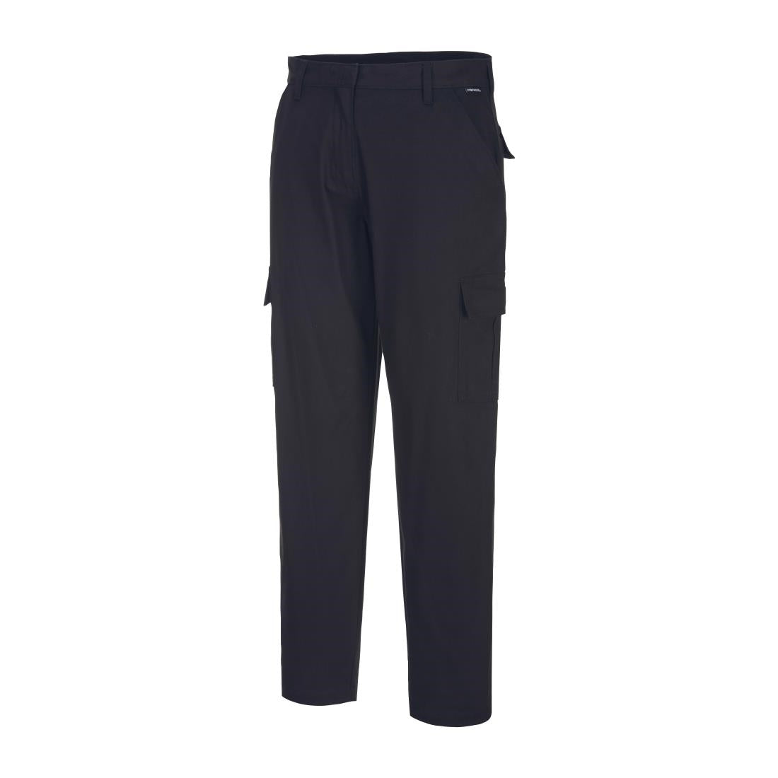Portwest Eco Women's Stretch Cargo Trousers Black Size 10 - BA088-10 Uniform Trousers Portwest