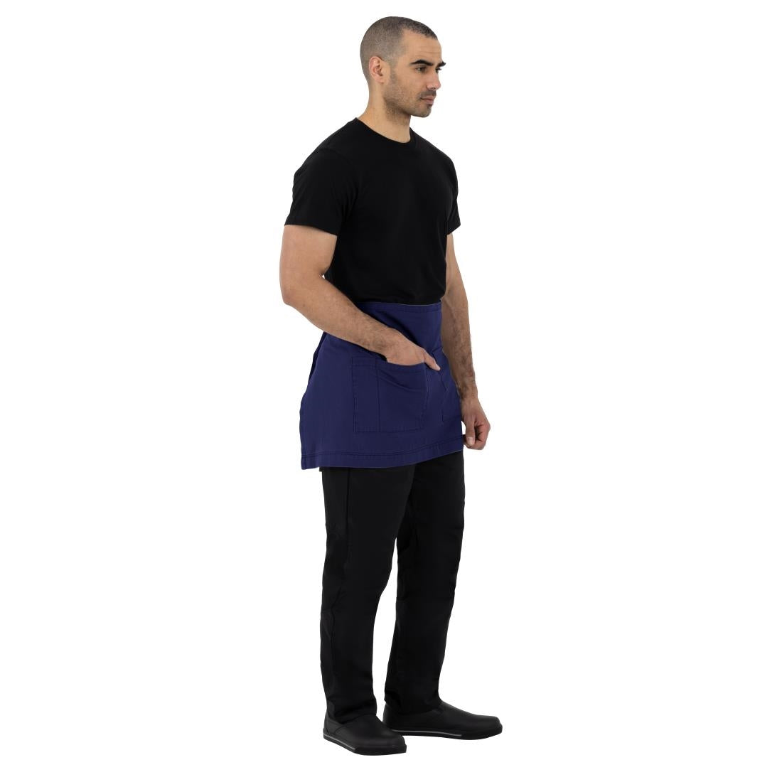 Southside Cotton Canvas Waist Apron Navy - BA118 Aprons Southside