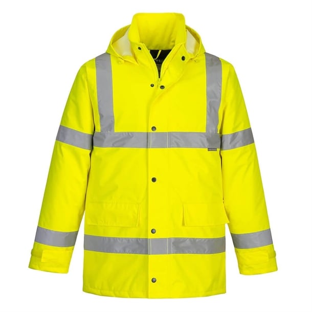 Portwest Hi-Vis Winter Jacket Size XL - BA182-XL Portwest
