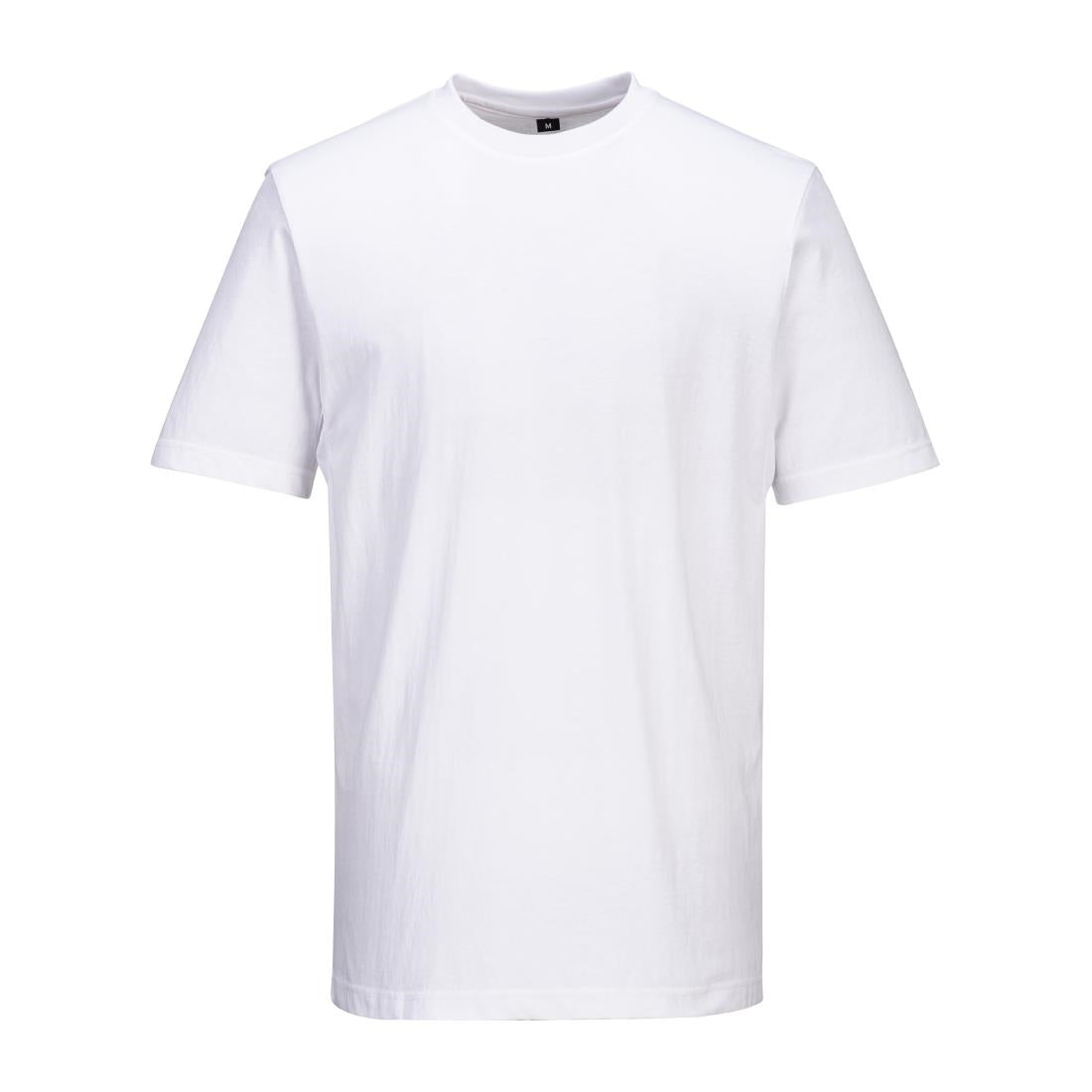 Portwest Chef T-Shirt Mesh White Size L - BA189-L T-Shirts Portwest