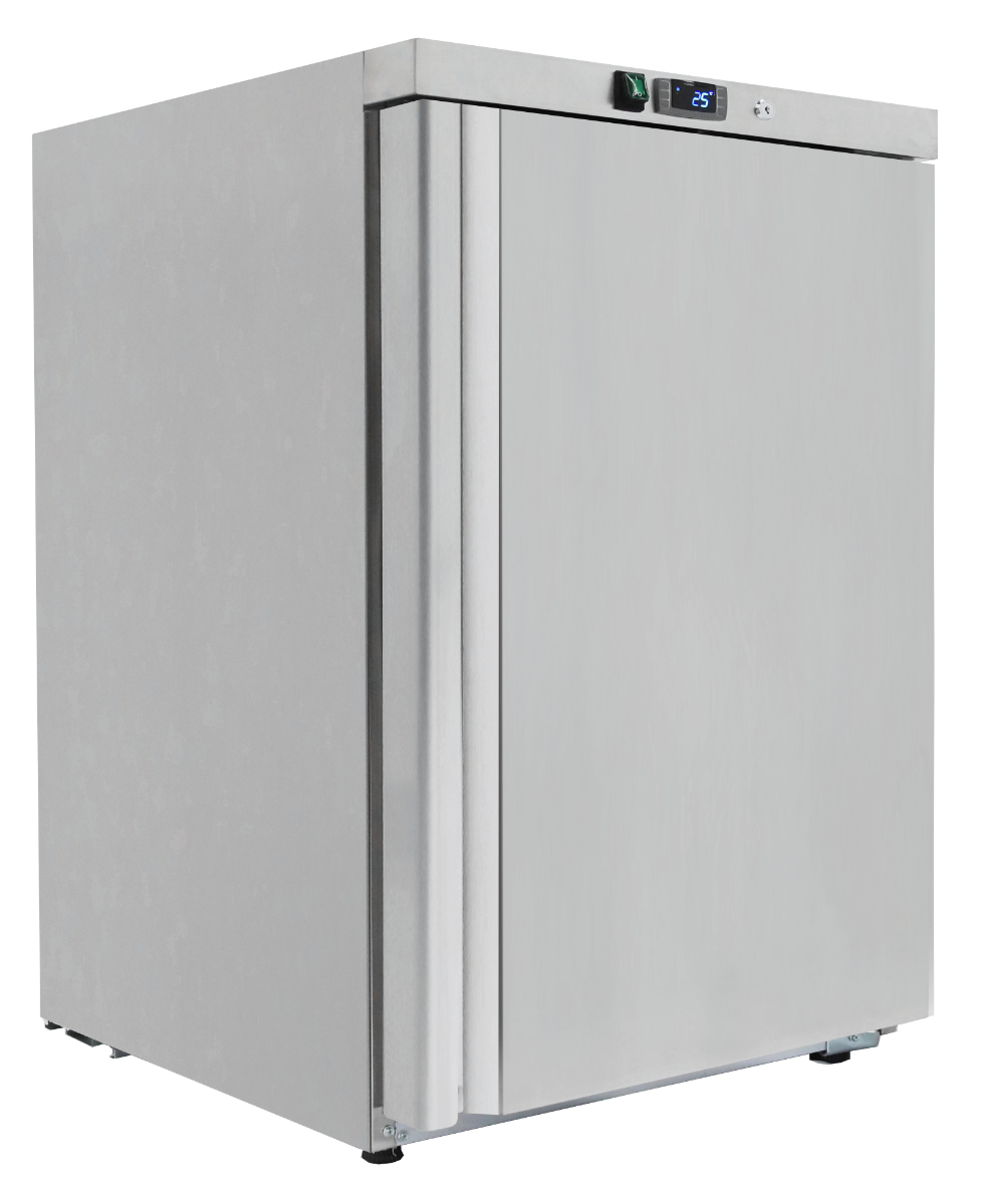 Sterling Pro Single Door Stainless Steel Undercounter Refrigerator 140 Litres | SPR200S Refrigeration - Undercounter Sterling Pro