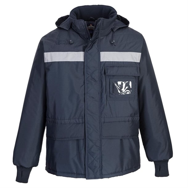 Portwest Navy Coldstore Jacket Size S - BB103-S Portwest