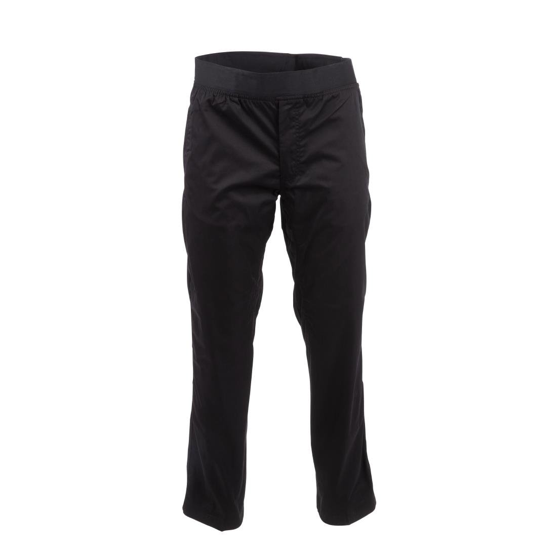 Chef Works Men's Lightweight Slim Trouser Black Size M - BB301-M Chef Works Chef Trousers Chef Works Urban
