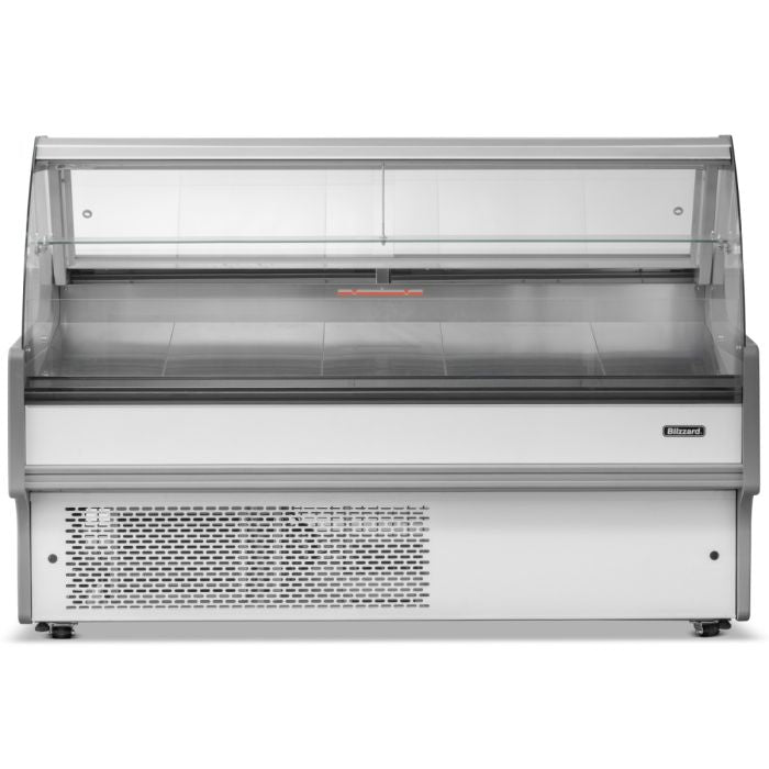 Blizzard 1.5m Curved Glass Serve Over Counter | BCG150WHV2 Standard Serve Over Counters Blizzard