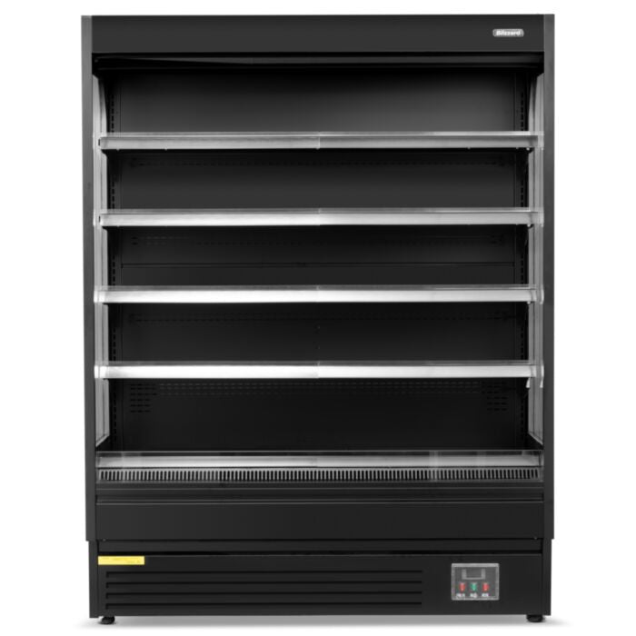 Blizzard 1.3m Open Front Multi Deck Merchandiser Chiller | BTD130BKV2 Refrigerated Merchandisers Blizzard