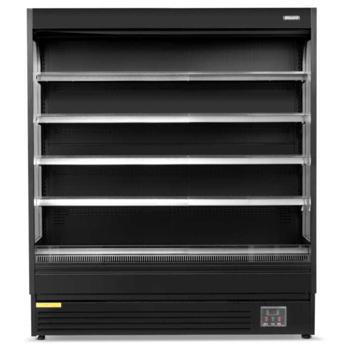 Blizzard 2m Open Front Multi Deck Chilled Merchandiser | BTD200BKV2 Refrigerated Merchandisers Blizzard