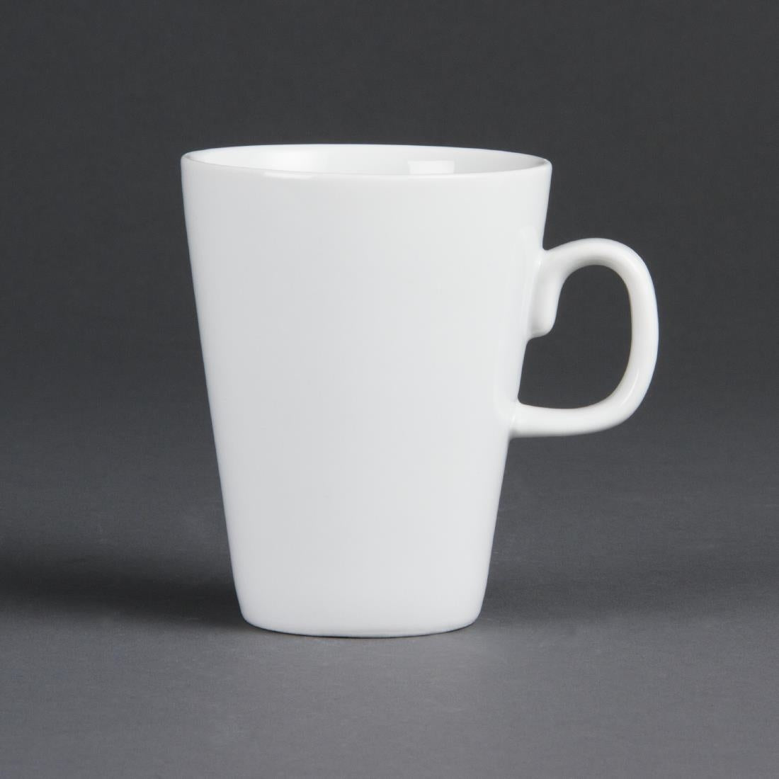 Olympia Whiteware Latte Mugs 310ml 11oz (Pack of 12) - C359 Olympia Crockery Olympia