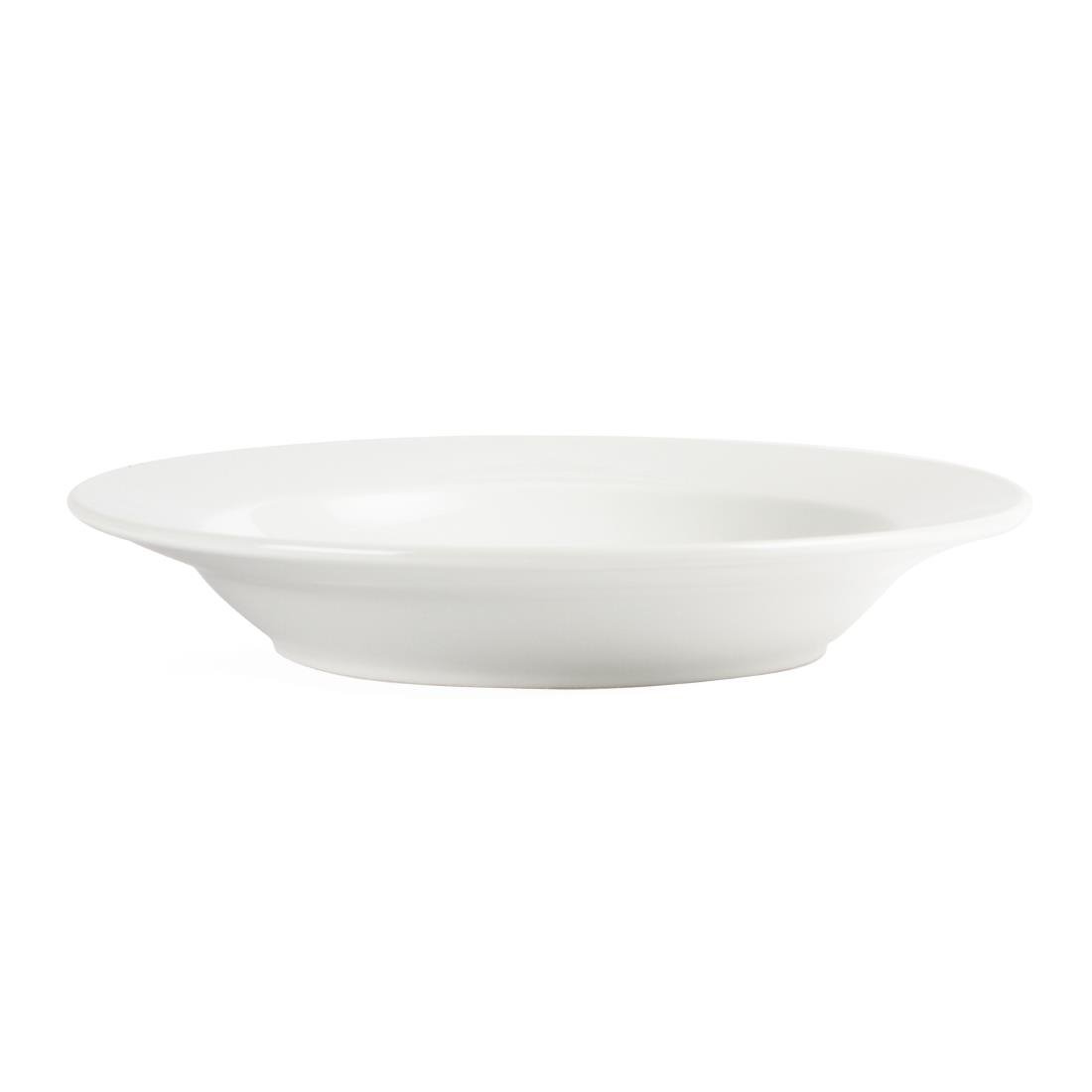 Olympia Whiteware Deep Plates 270mm 430ml (Pack of 6) - C363 Plates Olympia