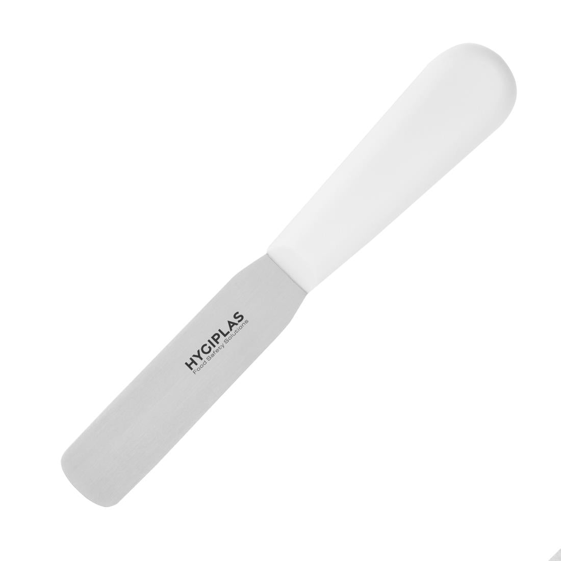 Hygiplas Straight Blade Palette Knife White 10cm - C538 Hygiplas