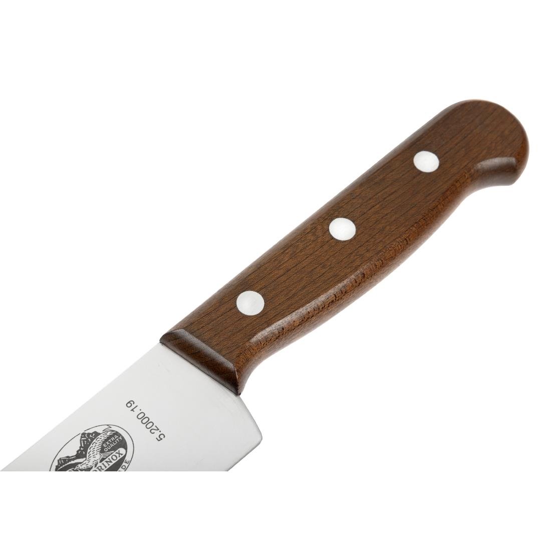 Victorinox Wooden Handled Carving Knife 19cm - DP583 Victorinox