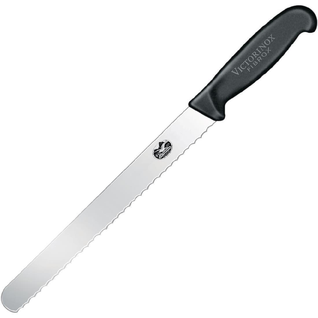 Victorinox Fibrox Larding Knife Serrated Blade 25.4cm - C685 Victorinox