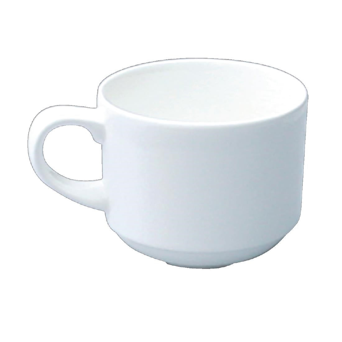 Churchill Alchemy Stacking Tea Cups 212ml (Pack of 24) - C747 Cups and Mugs Churchill