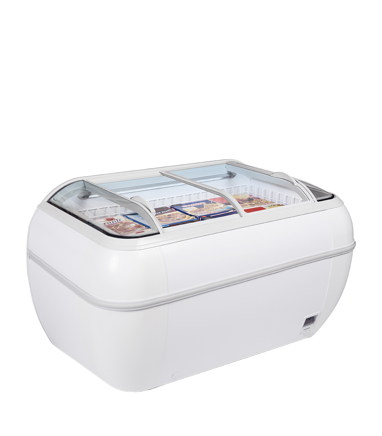 Arcaboa High Vision Freezer - DUPLA 2.2DE HC White Display Chest Freezers Arcaboa