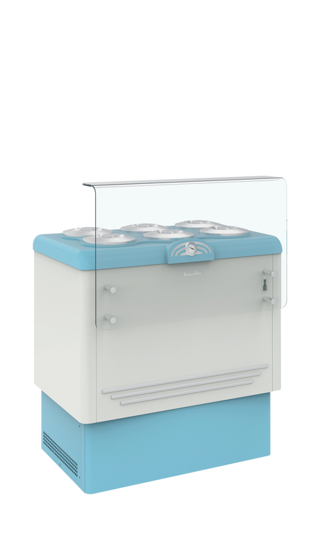 Framec Scoop Ice Cream Display - DOLCE VITA 6 Ice Cream Display Freezers Framec