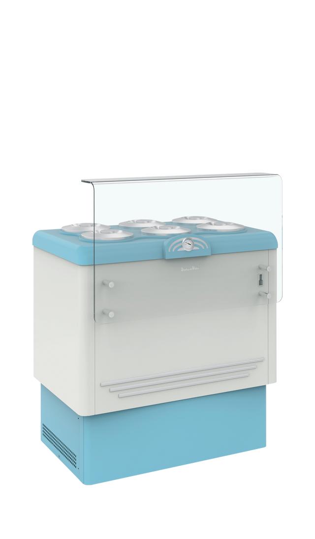 Framec Scoop Ice Cream Display - DOLCE VITA 6 Ice Cream Display Freezers Framec