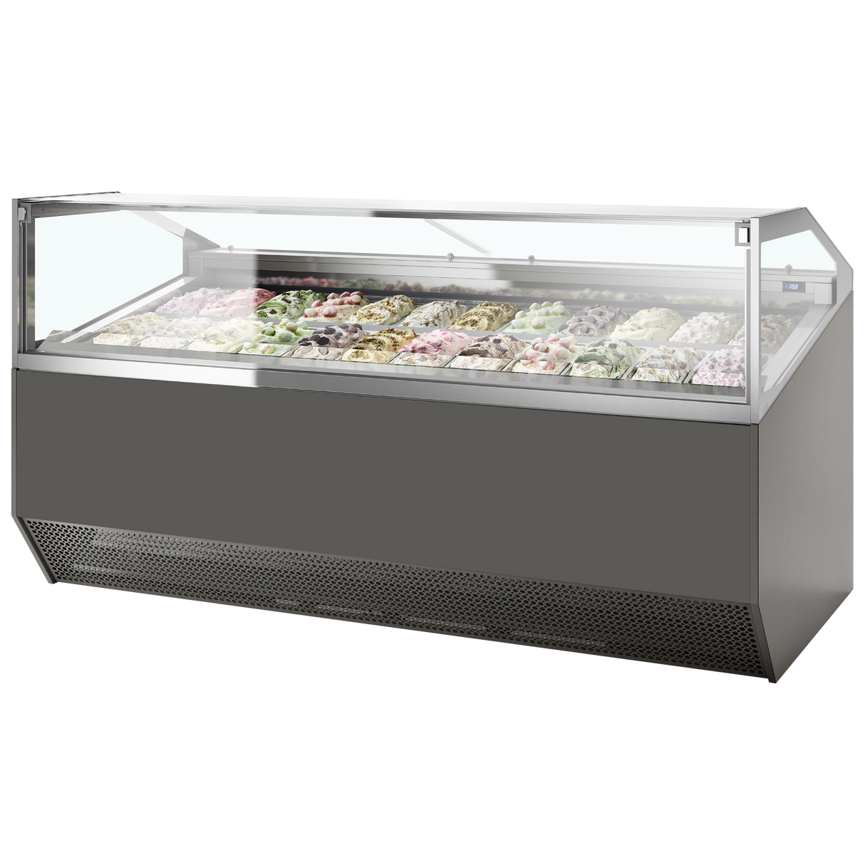 Isa Ventilated Scoop Ice Cream Display - SUPER CAPRI 24 Ice Cream Display Freezers ISA