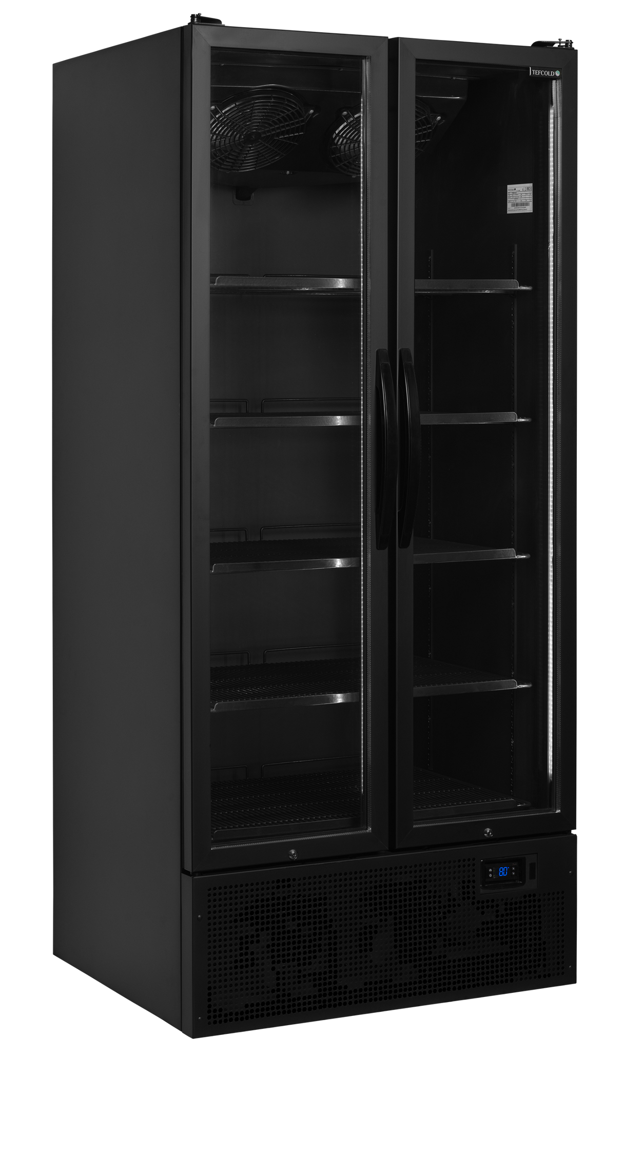 Tefcold Bottle Cooler - FS890H BLACK Tefcold
