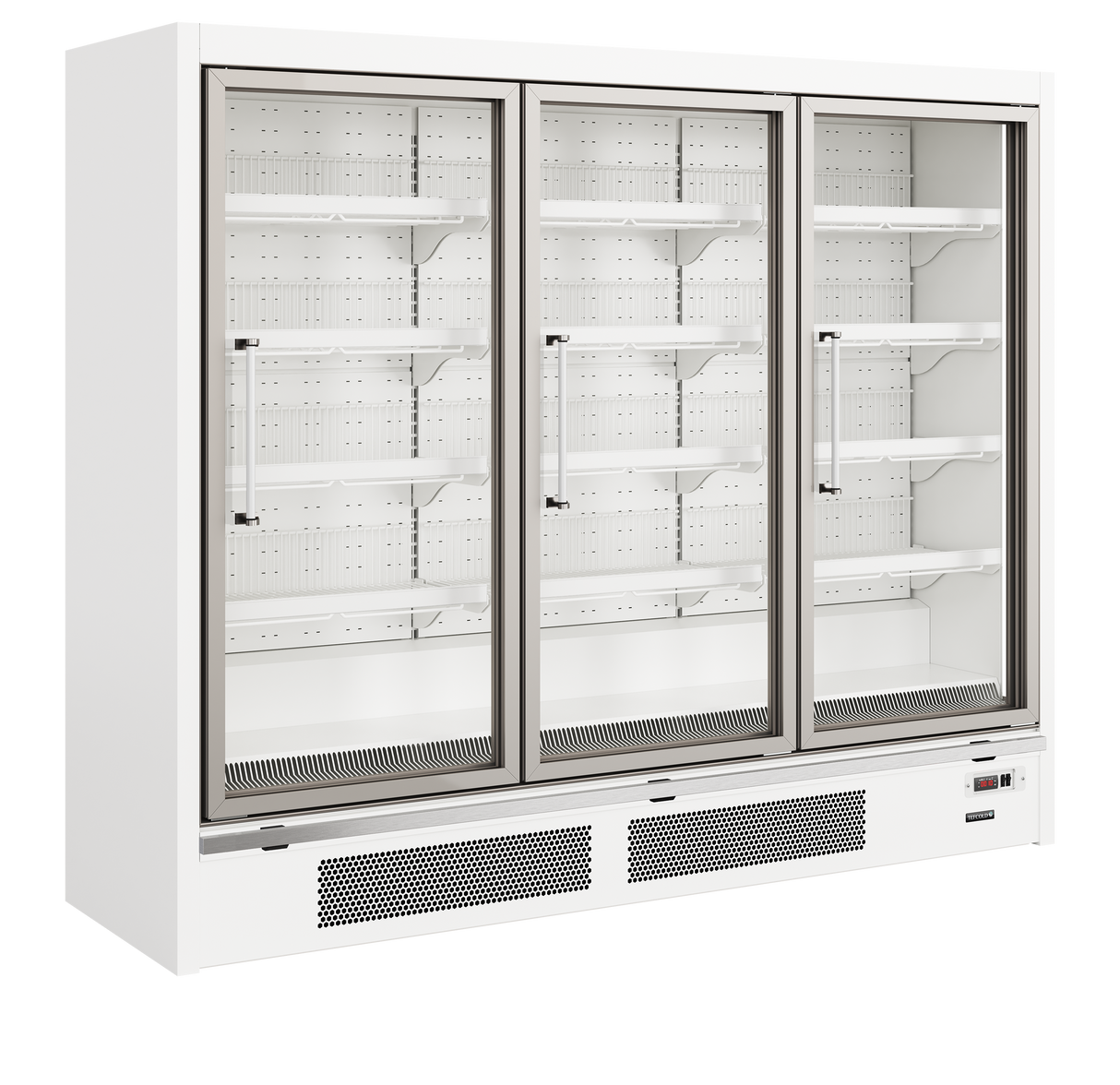 Tefcold Glass Door Freezer - Galaxy+ GPF3D White Tefcold