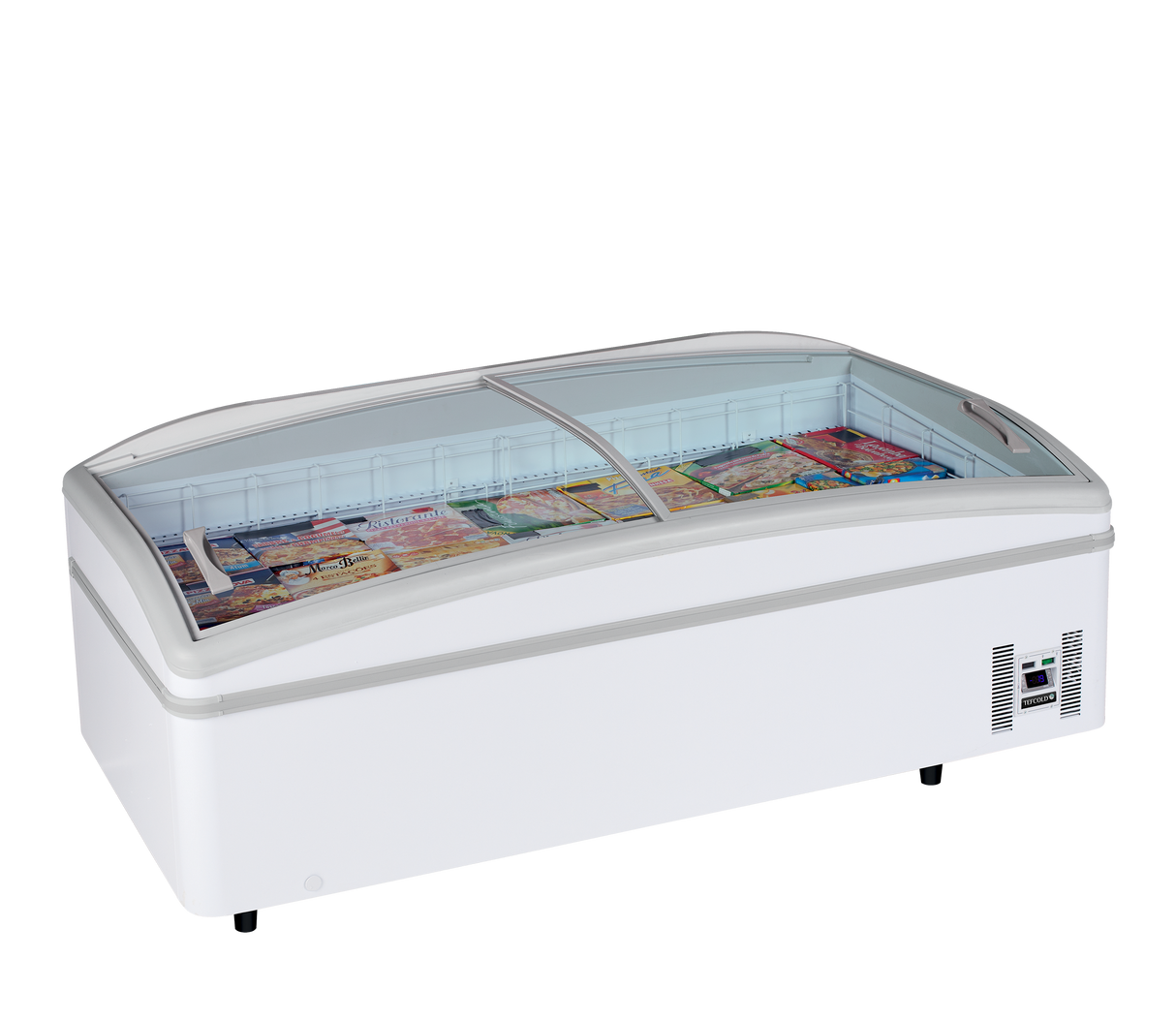 Arcaboa High Vision Supermarket Freezer - SUPER 200HC DE White Display Chest Freezers Arcaboa