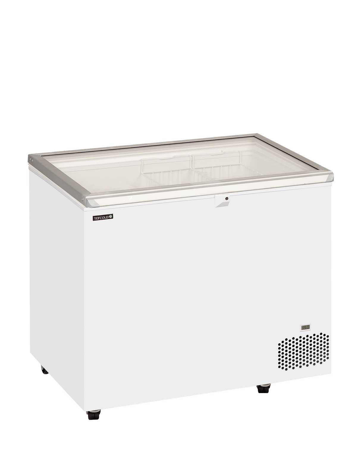 Tefcold Hinged Glass Lid Chest Freezer - ST300 Tefcold