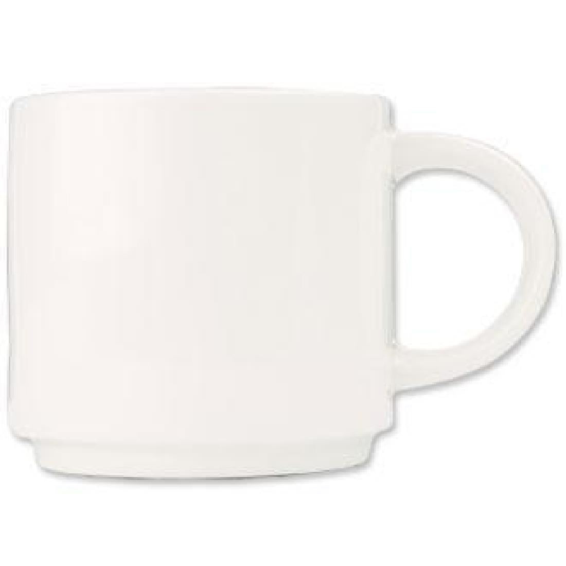 Churchill Compact Stackable Breakfast Cups 284ml (Pack of 24) - CA964 Cups and Mugs Churchill