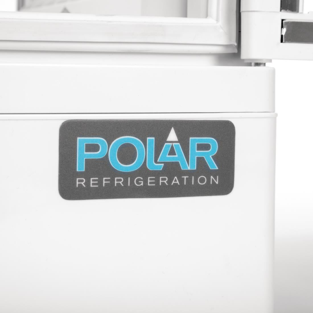 Polar C-Series Energy Efficient Curved Door Display Fridge White 86Ltr - CX576 Polar