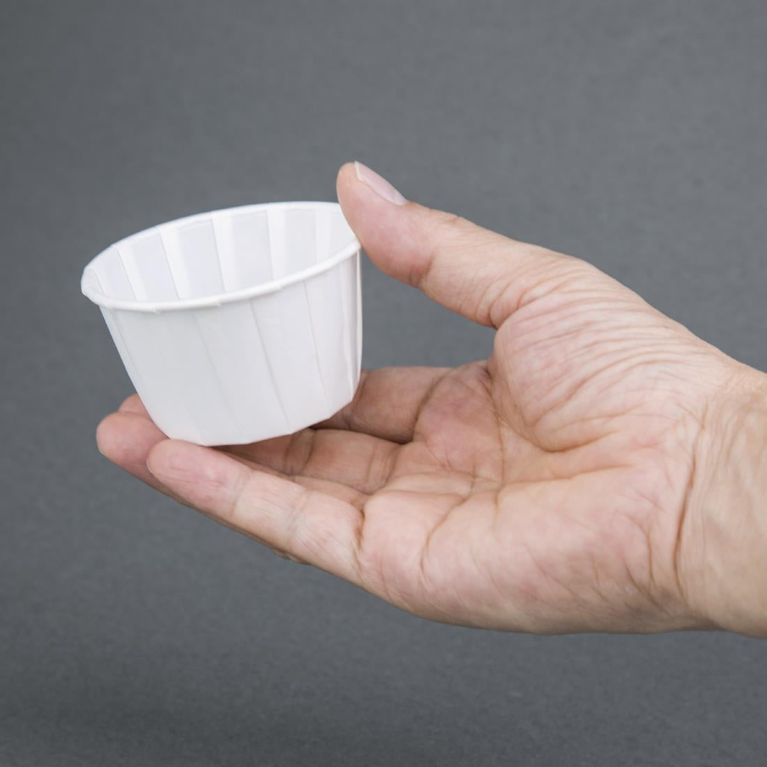 4 Aces Recyclable Paper Sauce Pots Large 4oz (Pack of 250) - CX082 Condiment Pots & Soup Cups 4 Aces