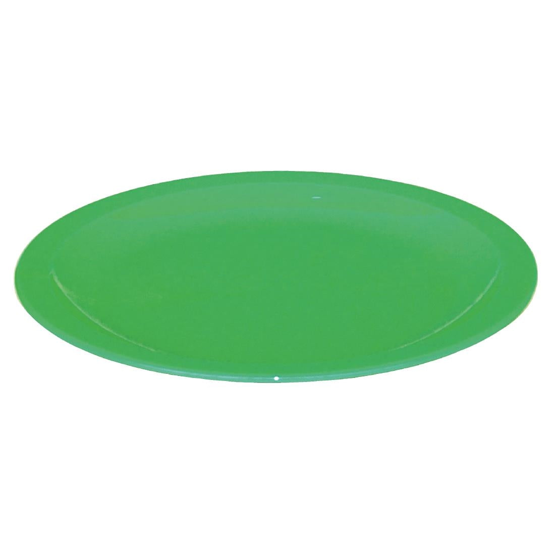 Olympia Kristallon Polycarbonate Plates Green 230mm (Pack of 12) - CB768 Plates Olympia