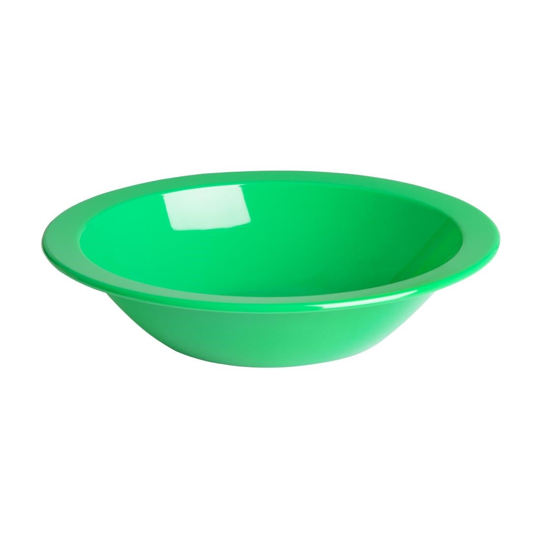 Olympia Kristallon Polycarbonate Bowls Green 174mm (Pack of 12) - CB772 Bowls Olympia
