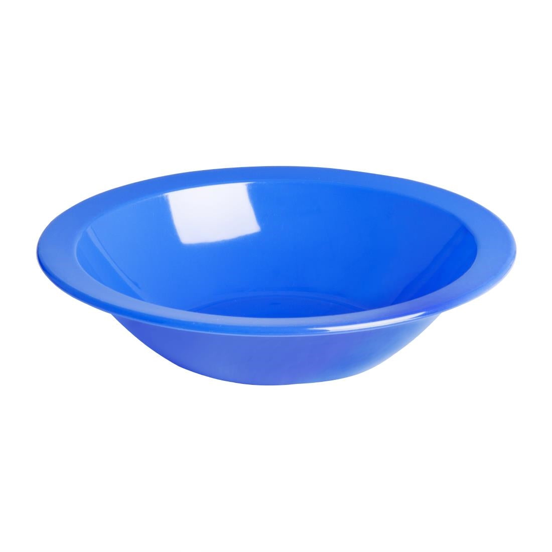 Olympia Kristallon Polycarbonate Bowls Blue 174mm (Pack of 12) - CB773 Bowls Olympia