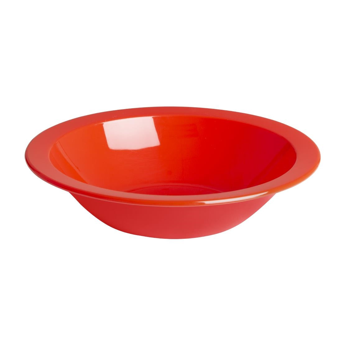 Olympia Kristallon Polycarbonate Bowls Red 174mm (Pack of 12) - CB774 Bowls Olympia