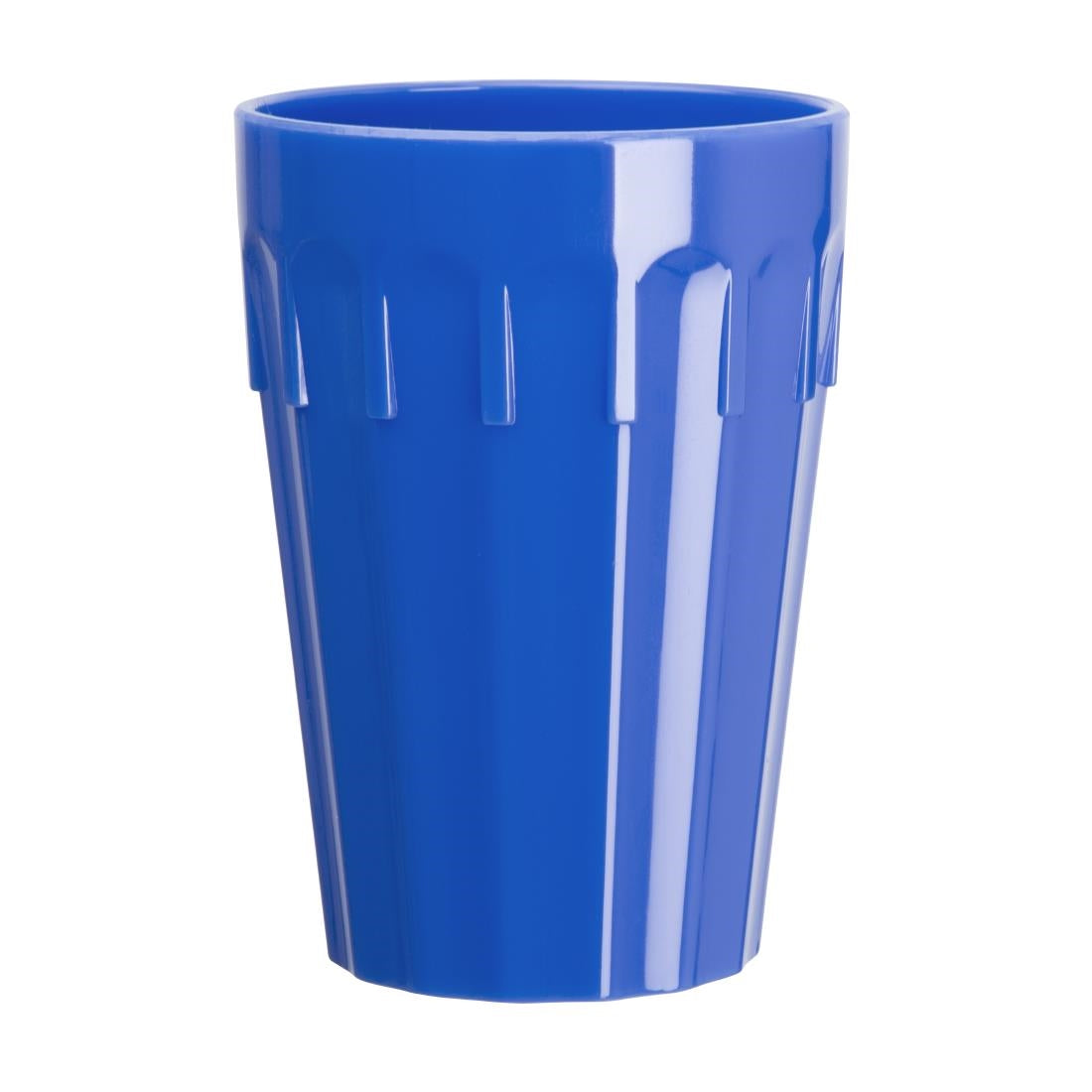 Olympia Kristallon Polycarbonate Tumblers Blue 253.8ml (Pack of 12) - CB777 Melamine and Polycarbonate Olympia
