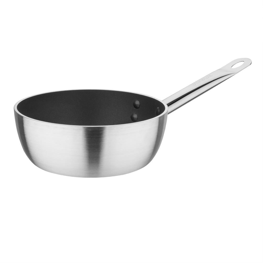 Vogue Aluminium Non-Stick Induction Flared Sauté Pan 20cm - CB903 Vogue
