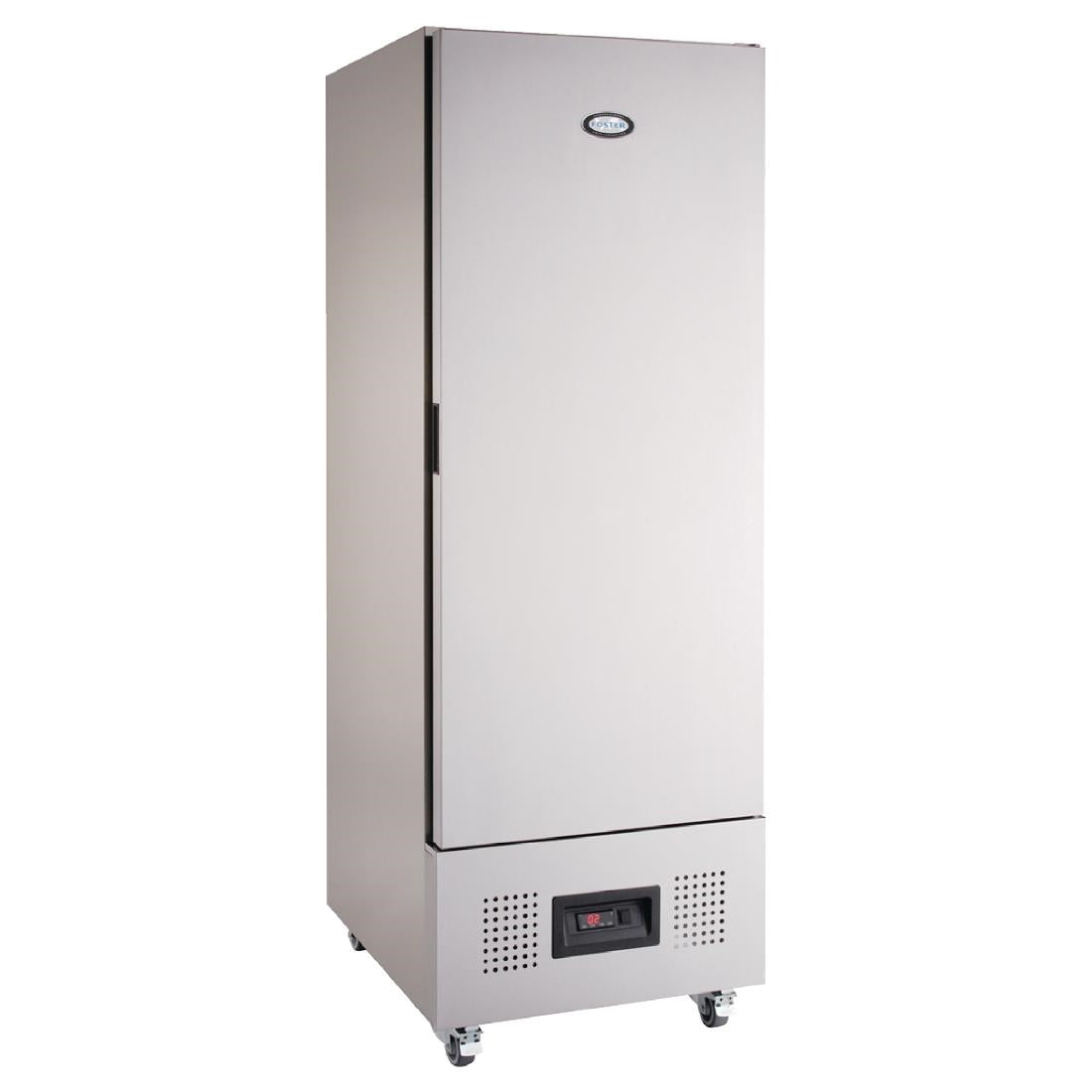 Foster Single Door Slimline Fridge Stainless Steel 400Ltr | FSL400H Foster Refrigerator