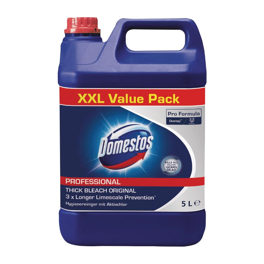 Domestos Professional Original Bleach Concentrate 5Ltr - CX800 Pro-Formula