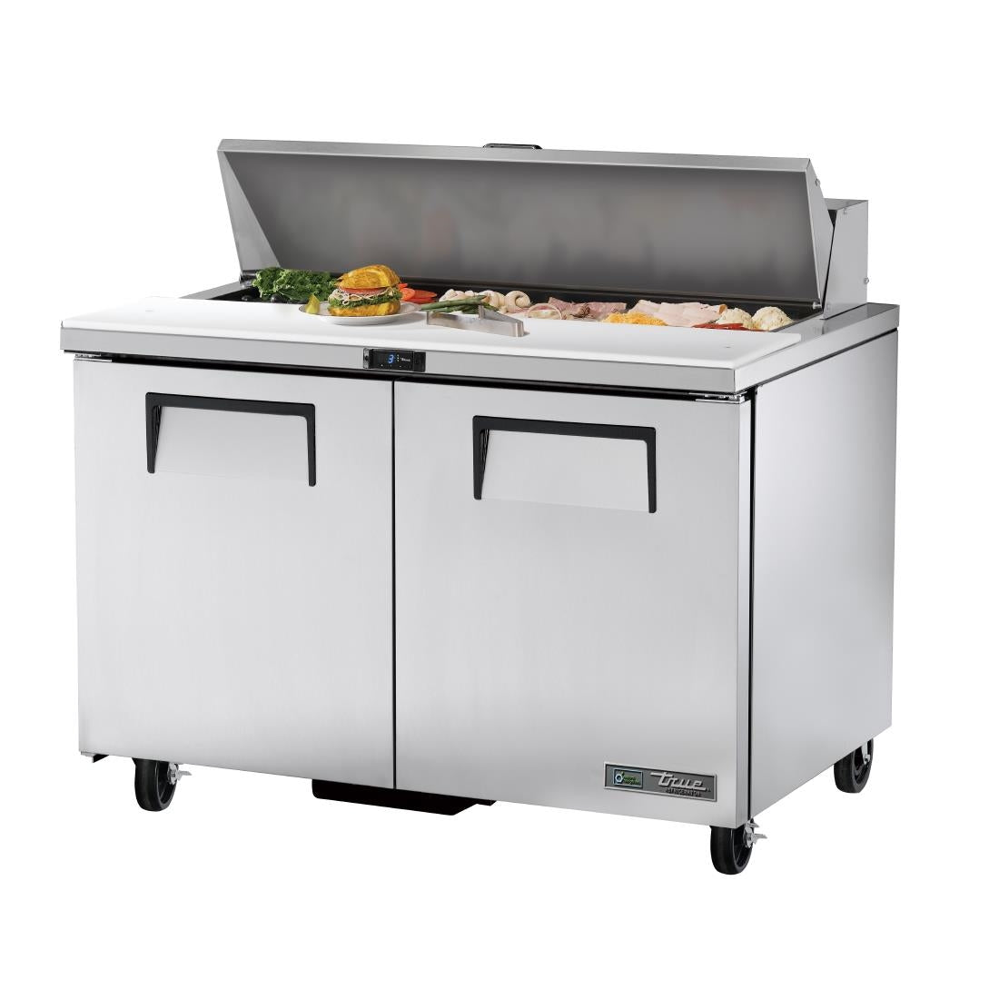True Salad Prep Counter 2 Door 340Ltr TSSU-48-12-HC - CC234 True