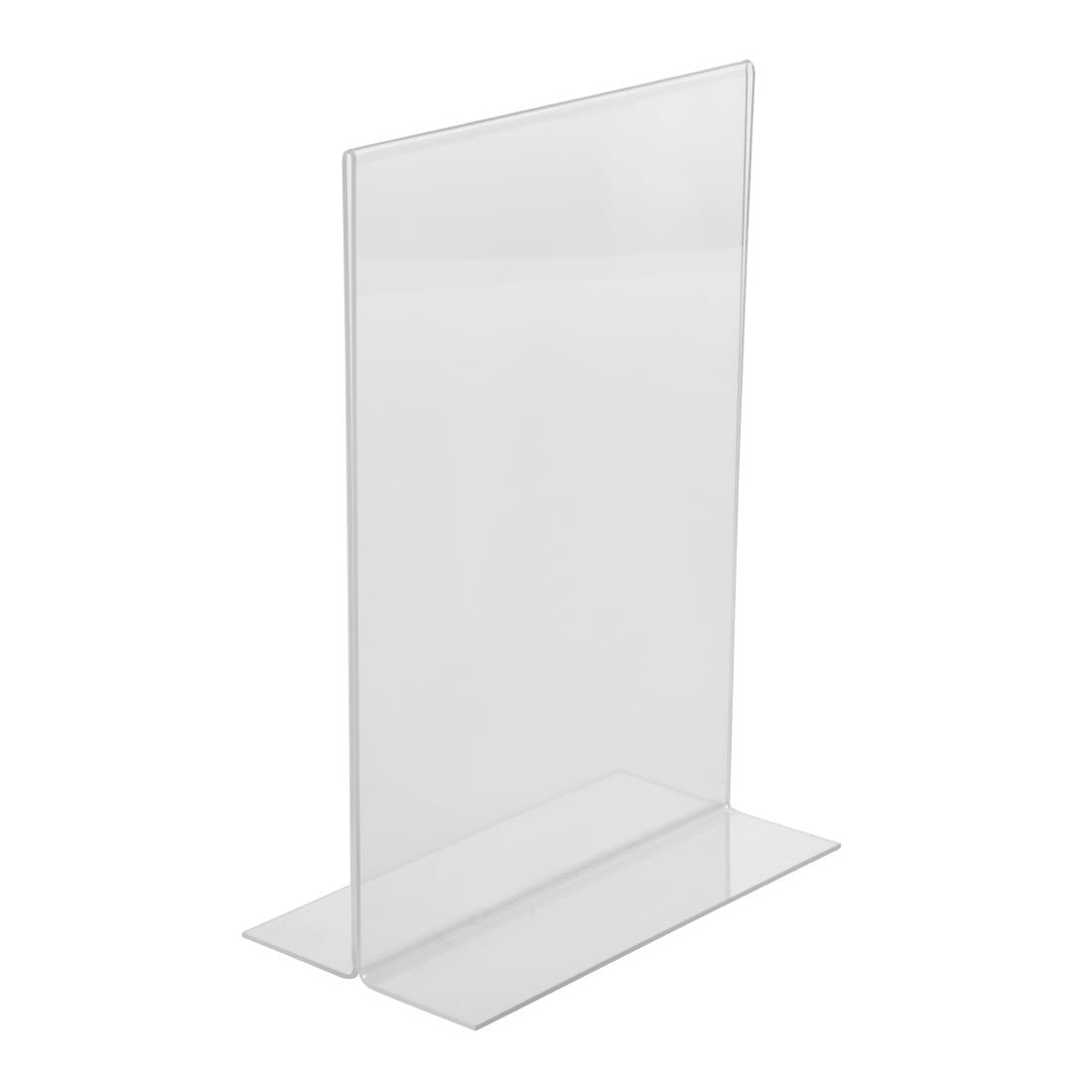 Upright Acrylic Menu Holder A5 - CC446 Yearntree