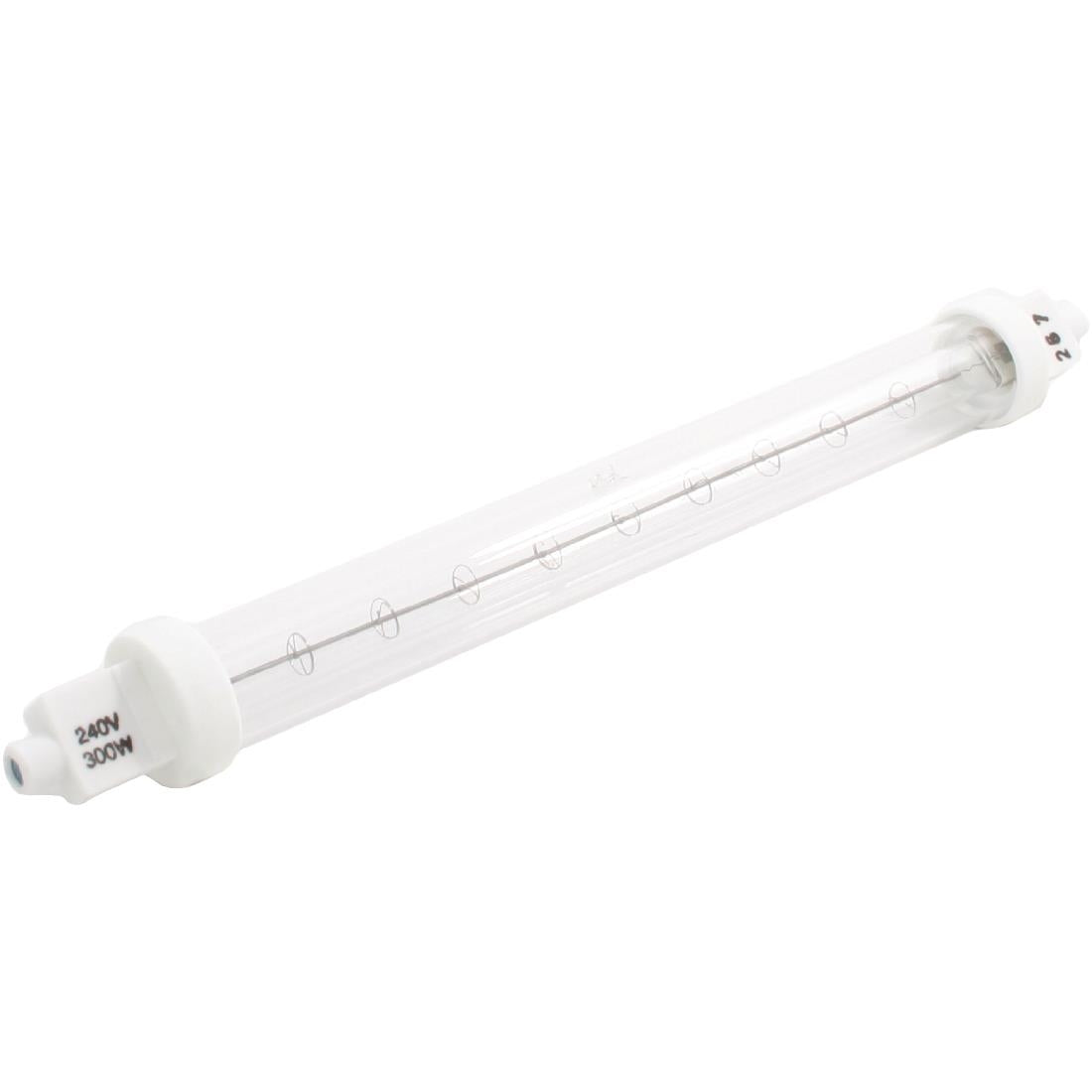 Jacketed Infrared Quartz Heat Bulb R7 220mm 300W - CC536 Oxford Hardware