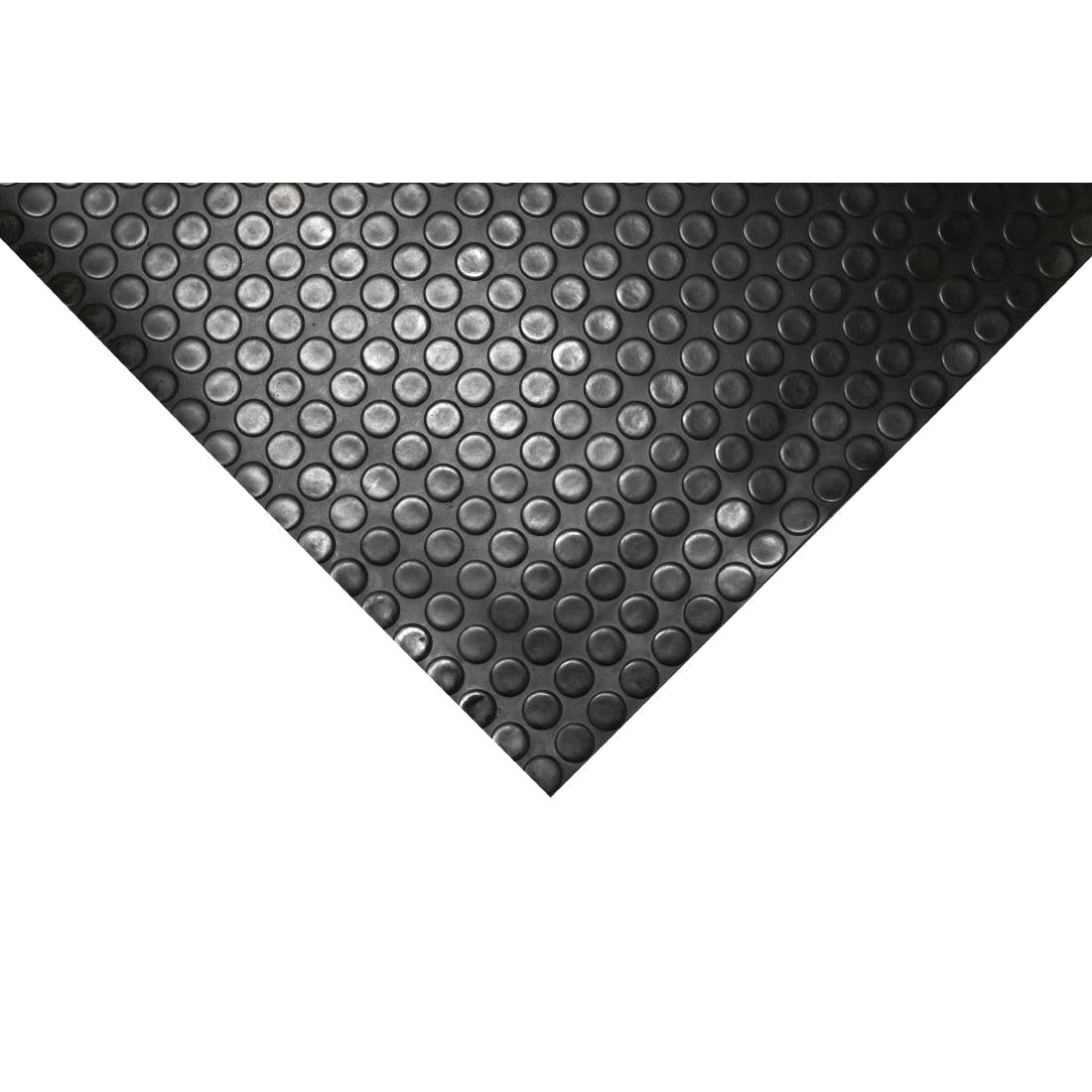 COBA Circular Pattern Rubber Non-Slip Matting Roll 1.2 x 10m - CC965 Coba