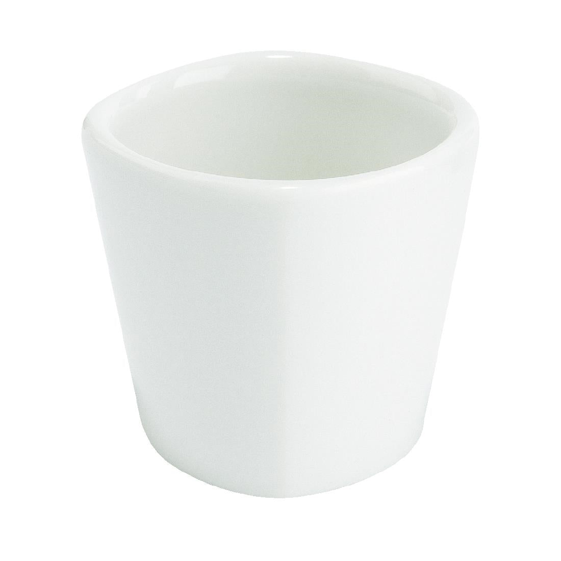 Churchill Bit on the Side Square Dip Pots 57ml (Pack of 24) - CD262 Churchill Super Vitrified Churchill