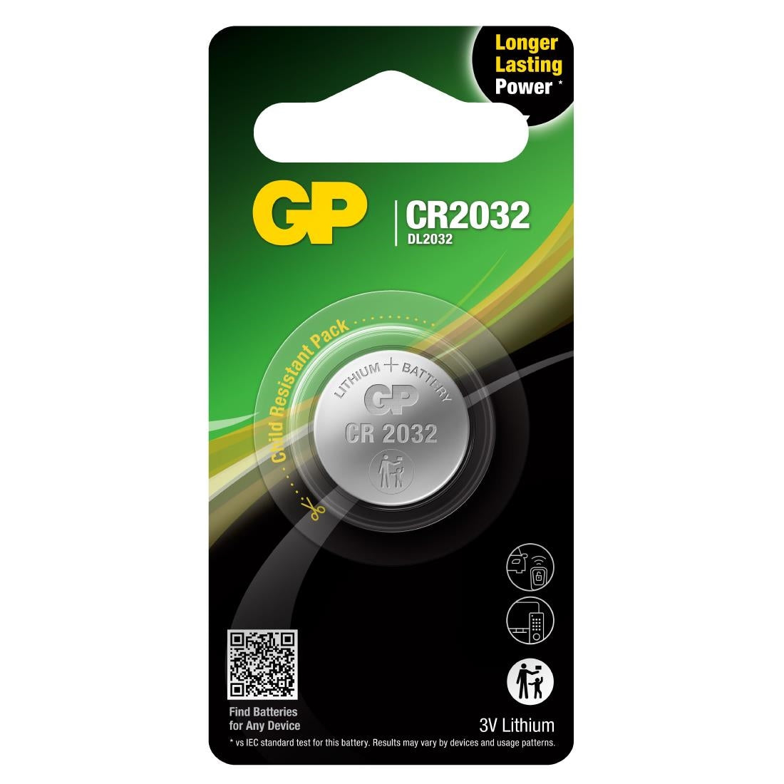 Button Battery CR2032 - CD289 GP