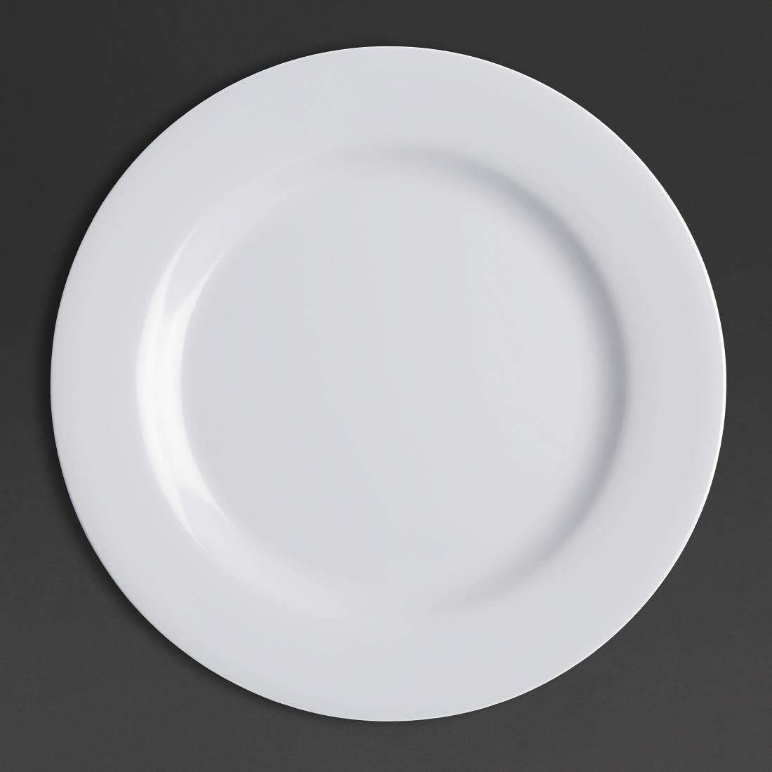 Olympia Kristallon Melamine Plates 254mm (Pack of 6) - CD295 Plates Olympia