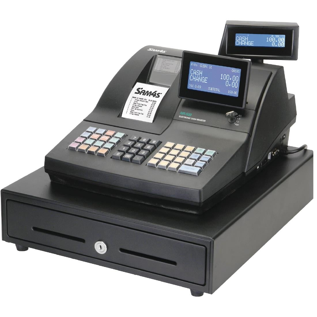 SAM4S Cash Register NR-520 - CD404 Sam4s