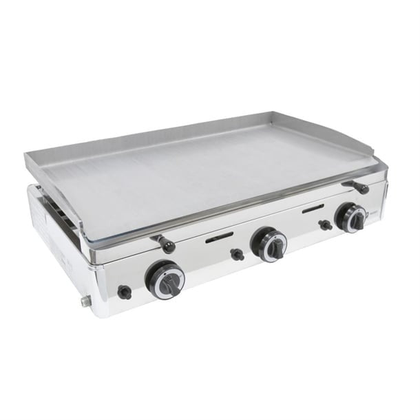 Parry 3 Burner Gas Griddle Counter Top 820mm Wide - CD438 Gas Griddles Parry