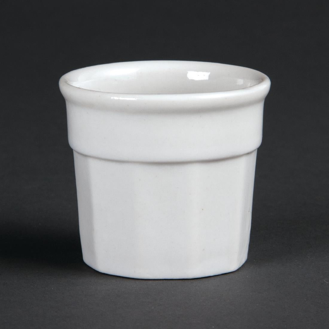 Olympia Whiteware Dipping Pots 50mm (Pack of 12) - CD728 Olympia Crockery Olympia