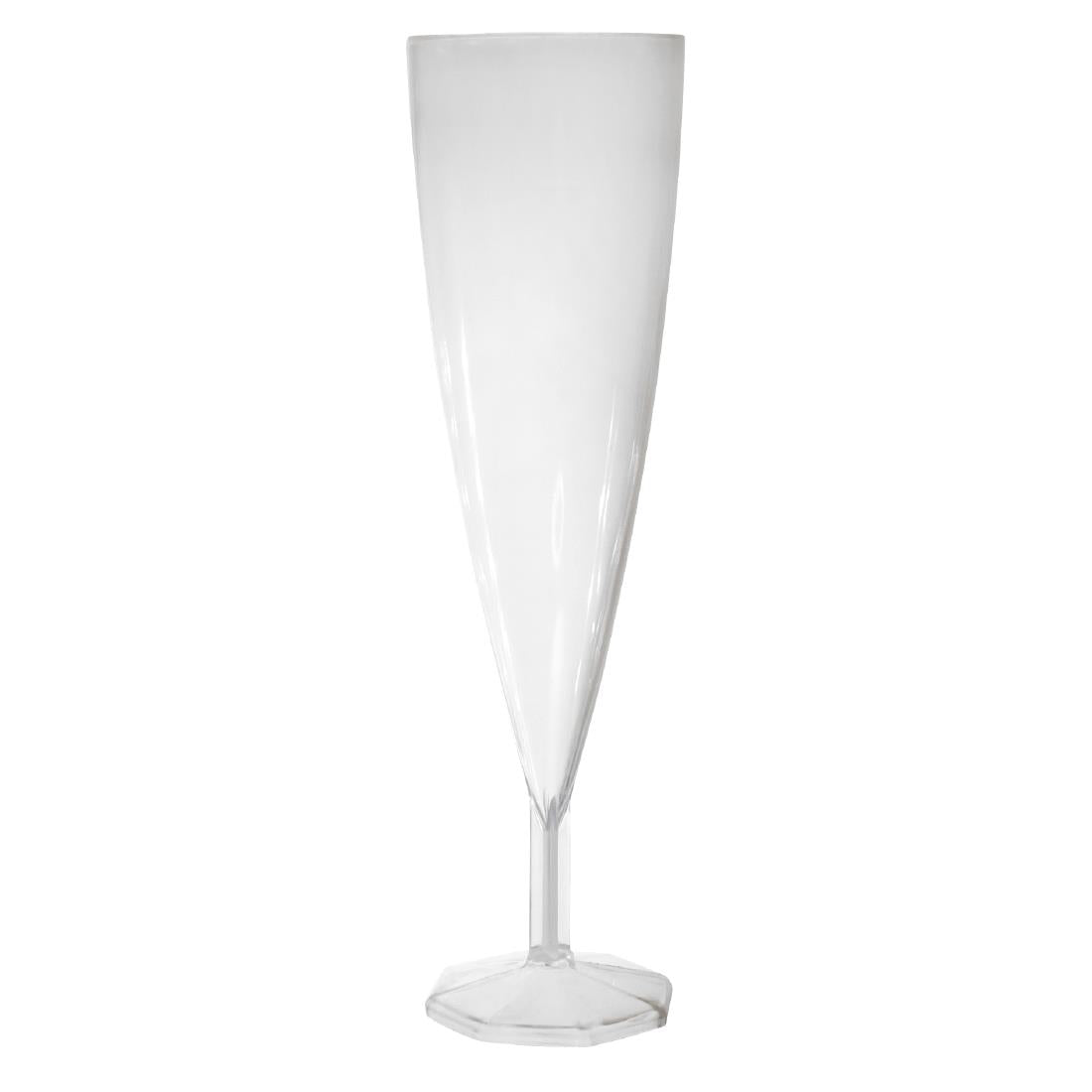 eGreen Disposable Champagne Flutes 135ml (Pack of 150) - CD730 Champagne Glasses eGreen
