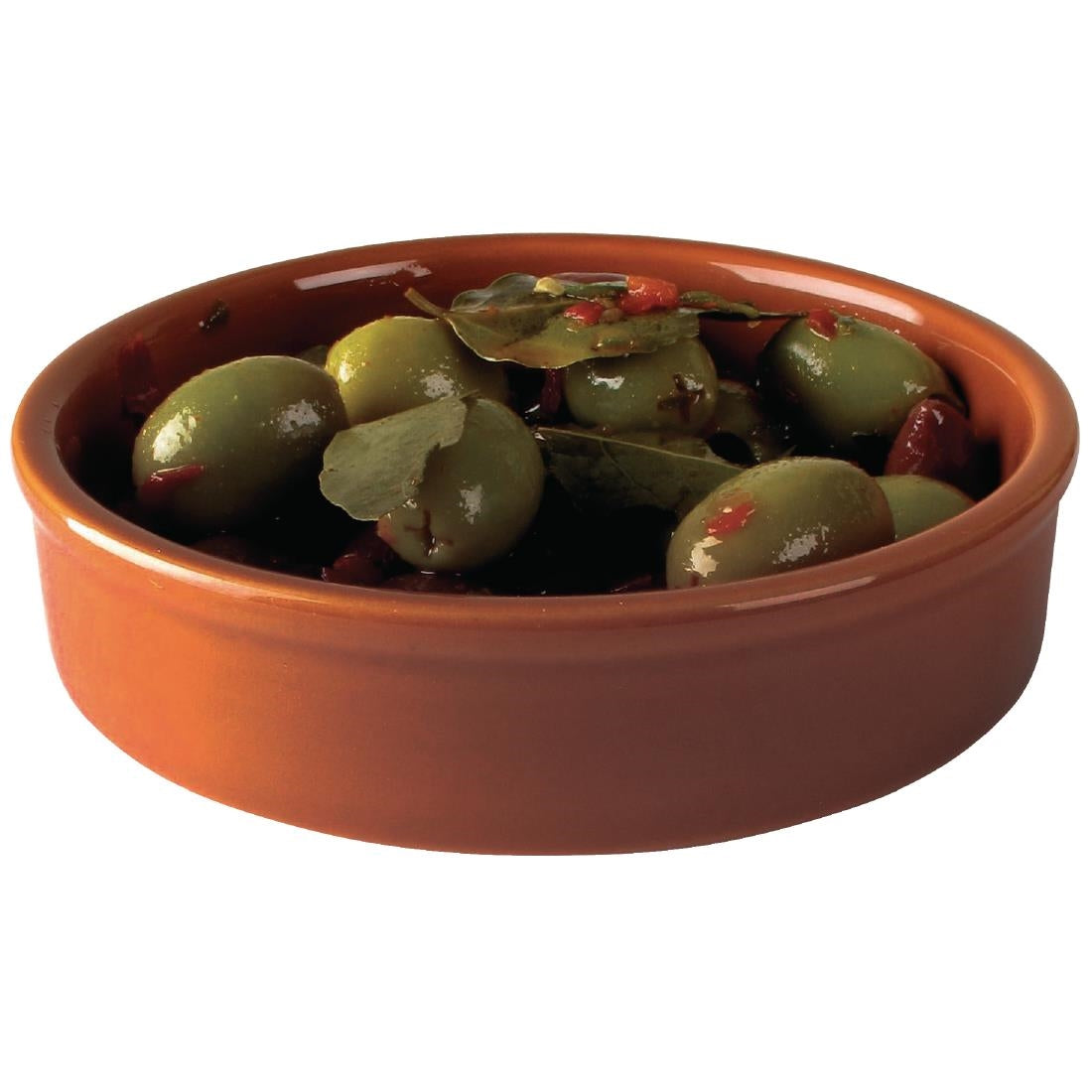 Olympia Tapas Rustic Mediterranean Large Dishes 134mm (Pack of 6) - CD741 Olympia Crockery Olympia