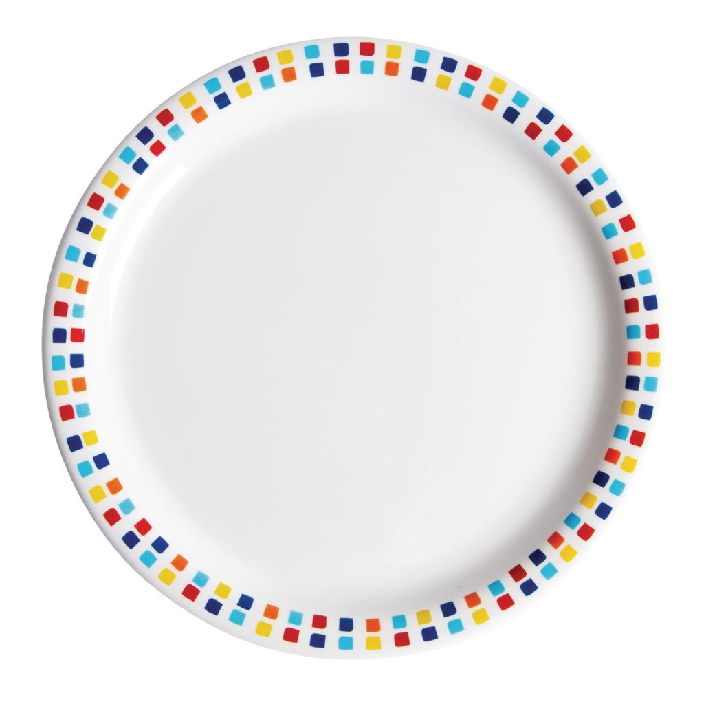 Utopia Spanish Steps Dinner Plates 230mm (Pack of 48) - CE266 Plates Utopia