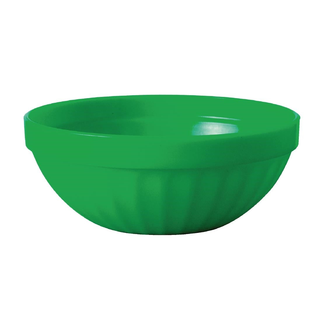 Olympia Kristallon Polycarbonate Bowls Green 103mm (Pack of 12) - CE275 Bowls Olympia