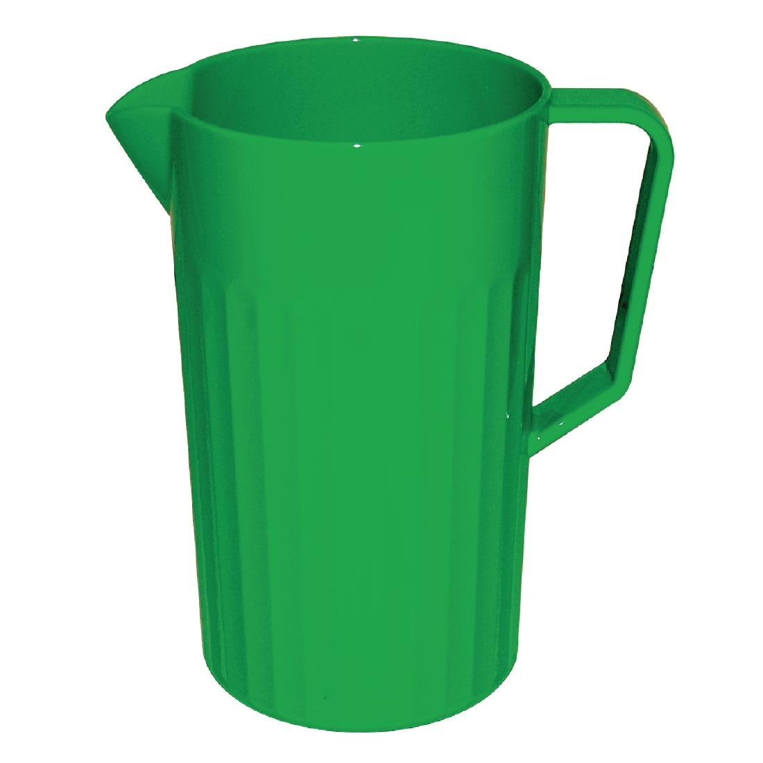 Olympia Kristallon Polycarbonate Jug Green 1.4Ltr - CE279 Melamine and Polycarbonate Olympia